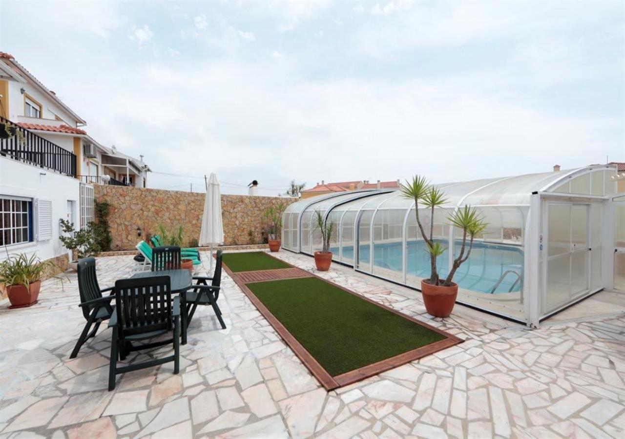 Dii Beach House - Moradia Bi-Familiar Com Piscina Aquecida ตอร์เรส เวดรัส ภายนอก รูปภาพ